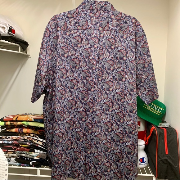 Daniel Cremieux Signature Floral Paisley Shirt XL - Picture 7 of 9